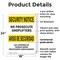 Signmission We Prosecute Shoplifters Bilingual OSHA Security Notice Sign, Plastic, 18in W x 24in L, 2PK OS-2PACK-SN-P-1824-L-11680 - alternate 7